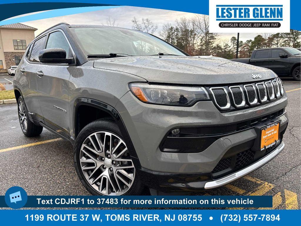 used 2022 Jeep Compass car, priced at $25,227