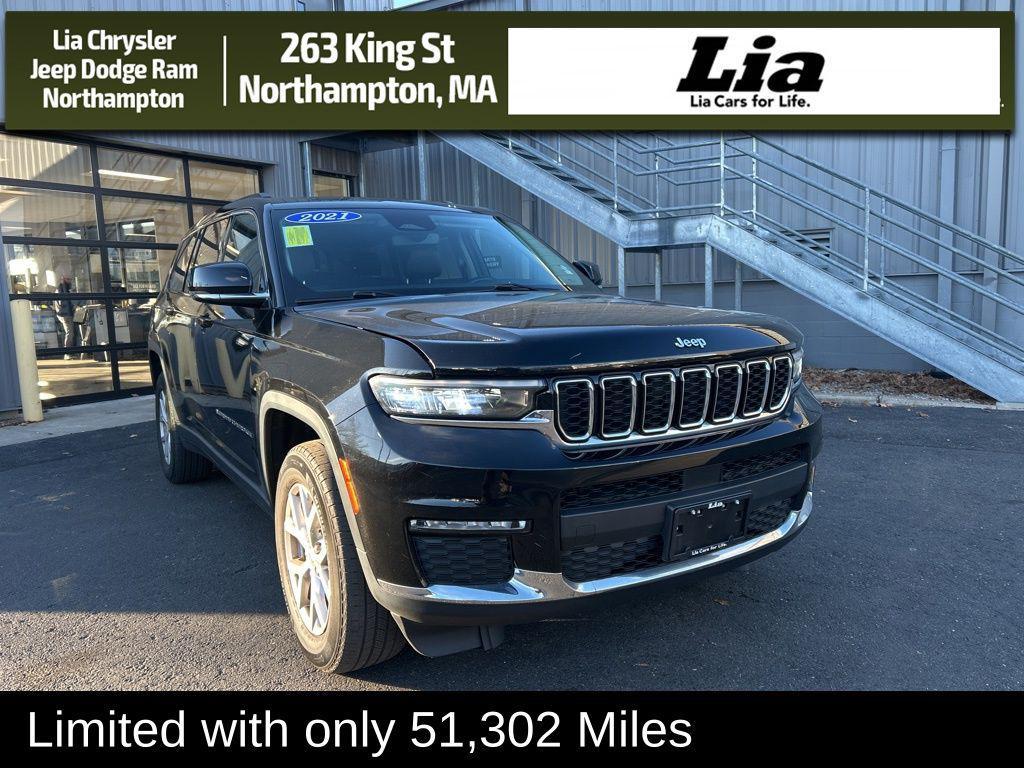 used 2021 Jeep Grand Cherokee L car, priced at $27,000