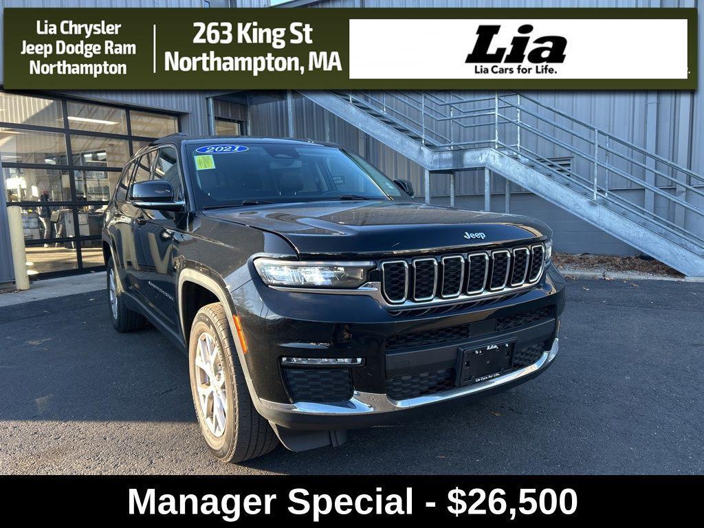 used 2021 Jeep Grand Cherokee L car, priced at $26,500