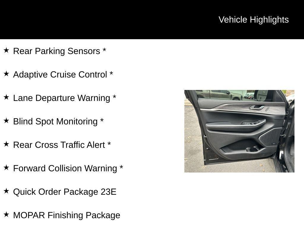 used 2023 Jeep Grand Cherokee L car, priced at $31,400