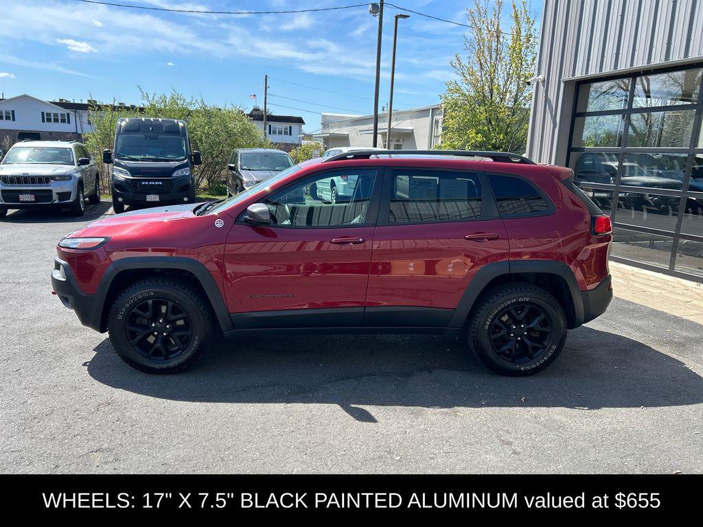 used 2017 Jeep Cherokee car, priced at $15,500