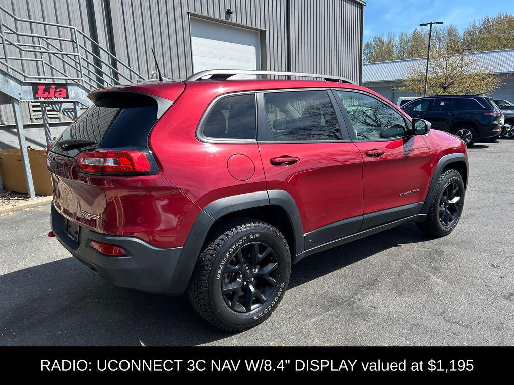 used 2017 Jeep Cherokee car, priced at $15,500