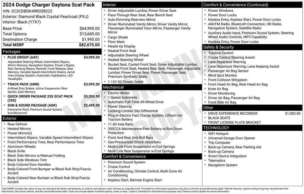 new 2024 Dodge Charger car, priced at $60,209