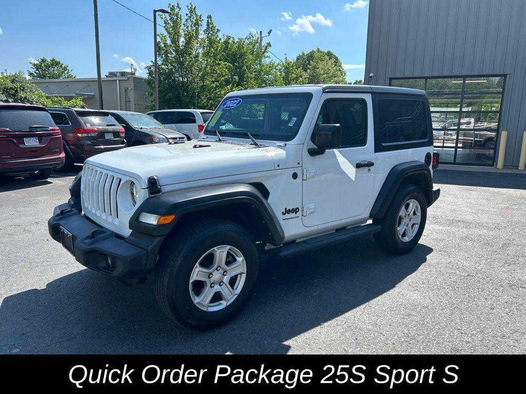 used 2022 Jeep Wrangler car, priced at $29,990