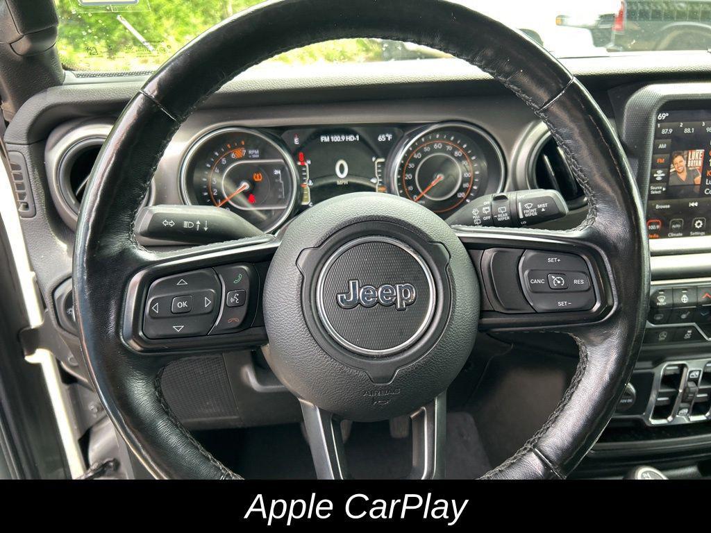 used 2021 Jeep Wrangler Unlimited car, priced at $24,490