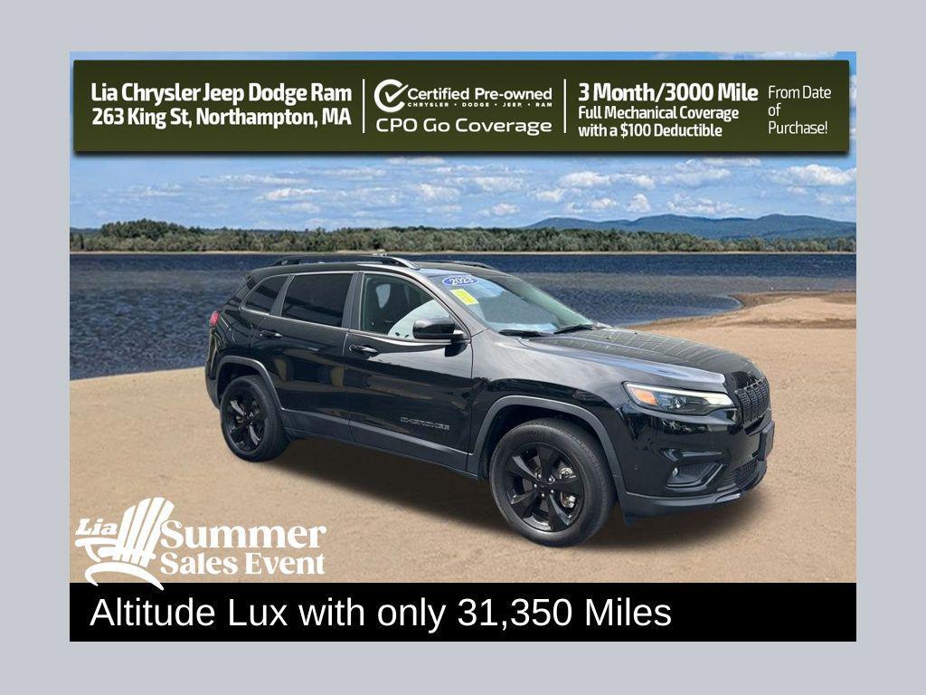 used 2023 Jeep Cherokee car, priced at $25,589