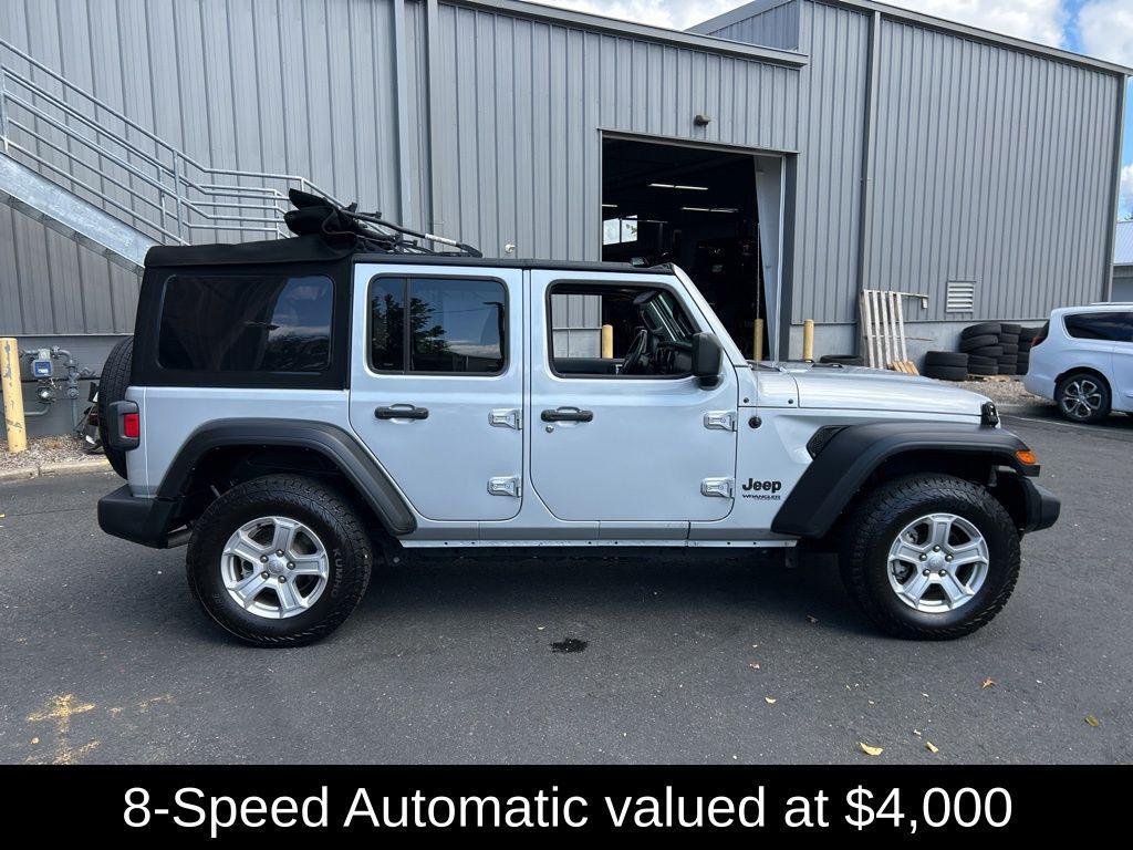 used 2022 Jeep Wrangler Unlimited car, priced at $26,900