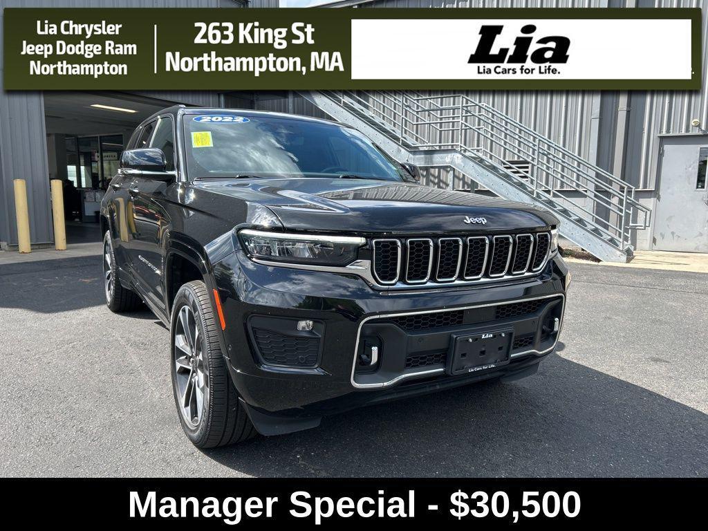used 2022 Jeep Grand Cherokee car, priced at $30,500