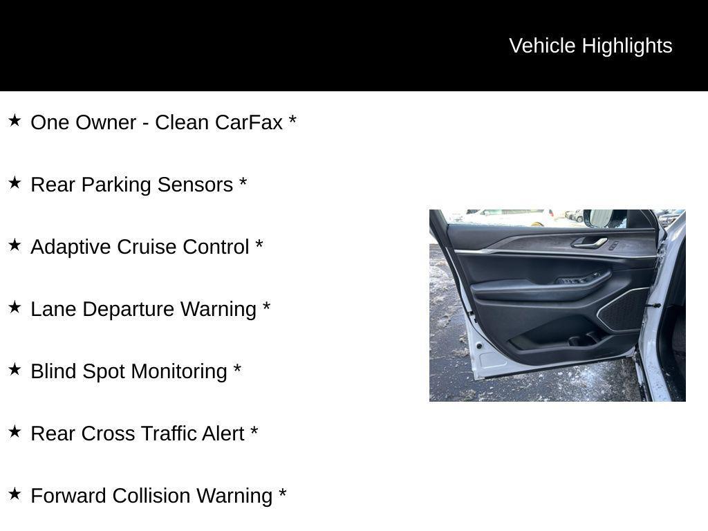 used 2021 Jeep Grand Cherokee L car, priced at $28,500