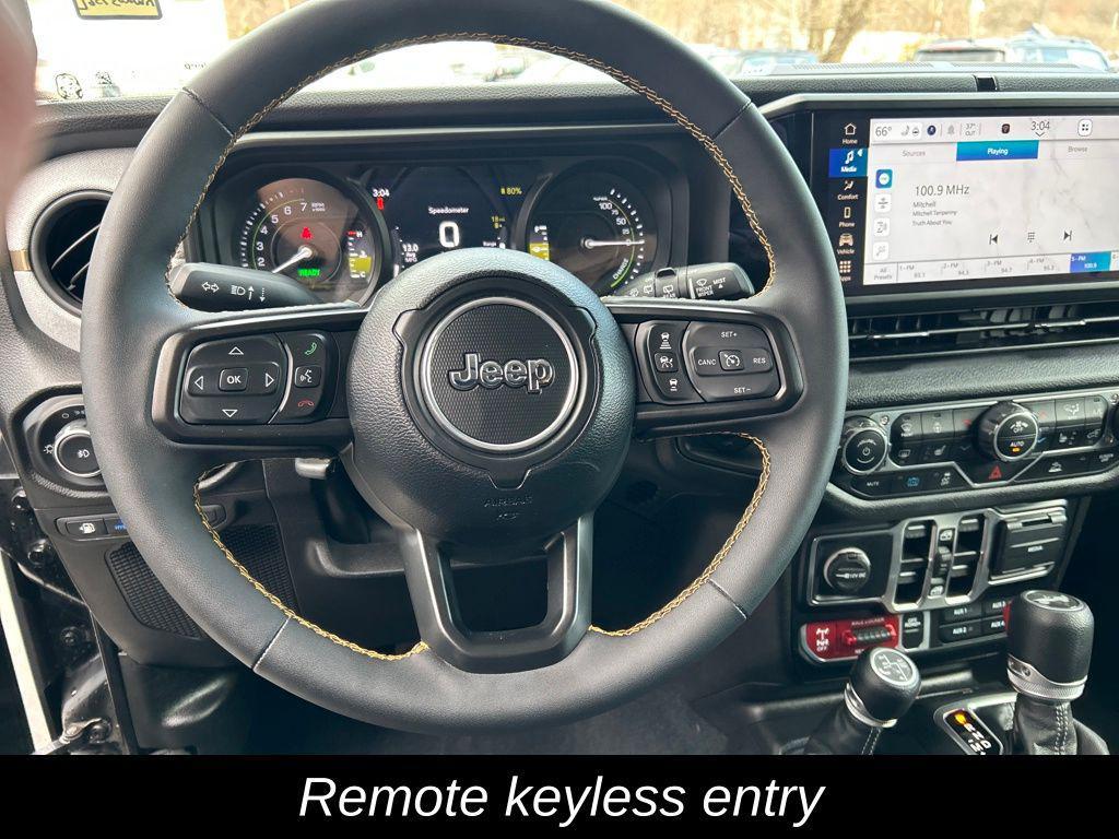 used 2024 Jeep Wrangler 4xe car, priced at $34,000