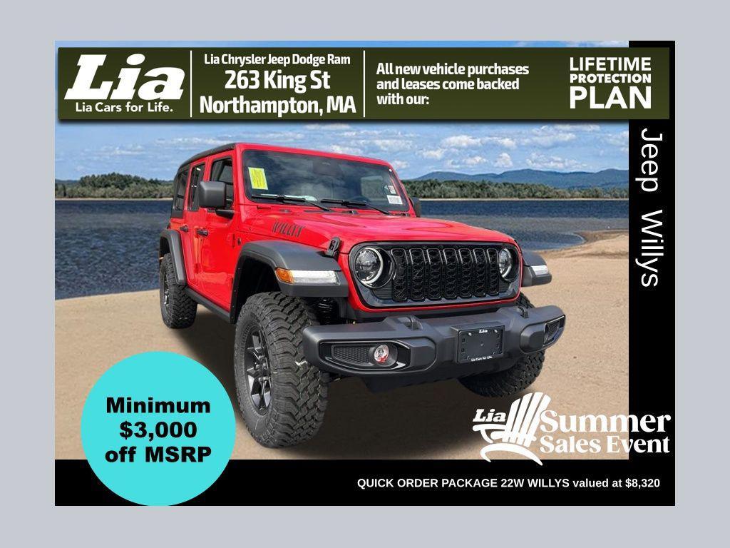new 2026 Jeep Wrangler car, priced at $48,022