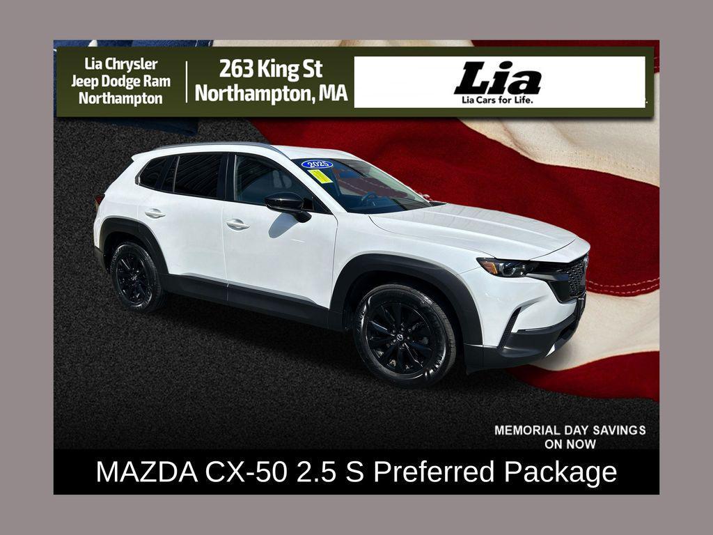 used 2025 Mazda CX-50 car, priced at $27,700