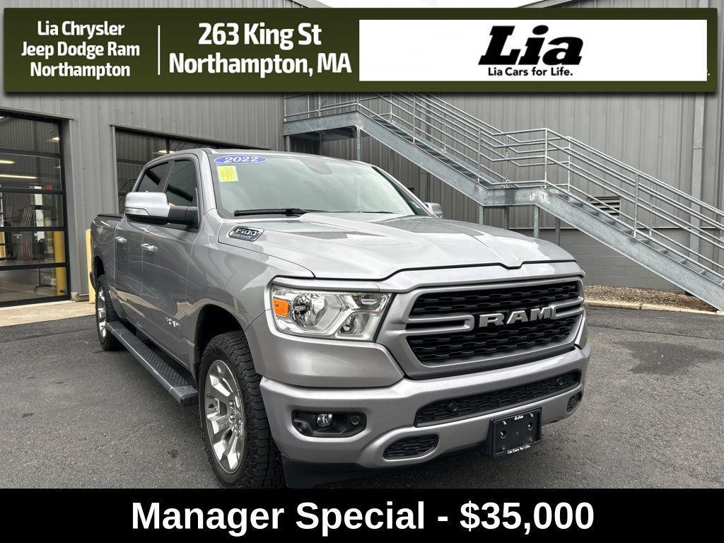 used 2022 Ram 1500 car, priced at $35,000