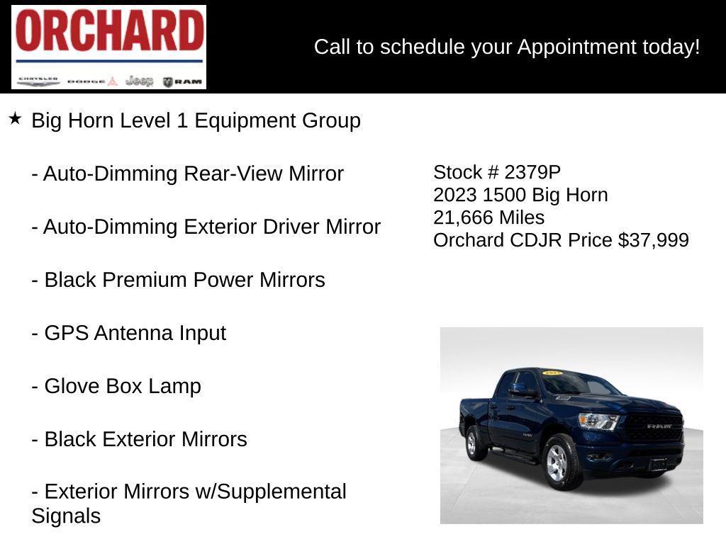used 2023 Ram 1500 car, priced at $37,999