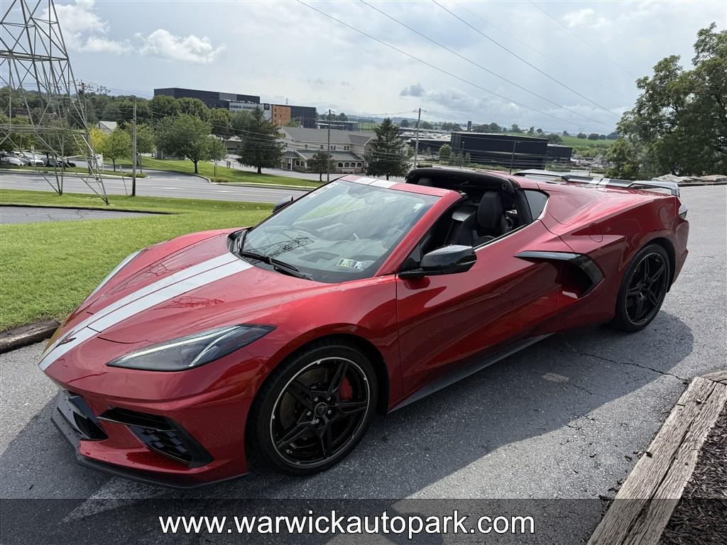 used 2021 Chevrolet Corvette car, priced at $68,968