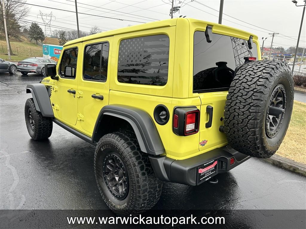 used 2022 Jeep Wrangler Unlimited car, priced at $35,968