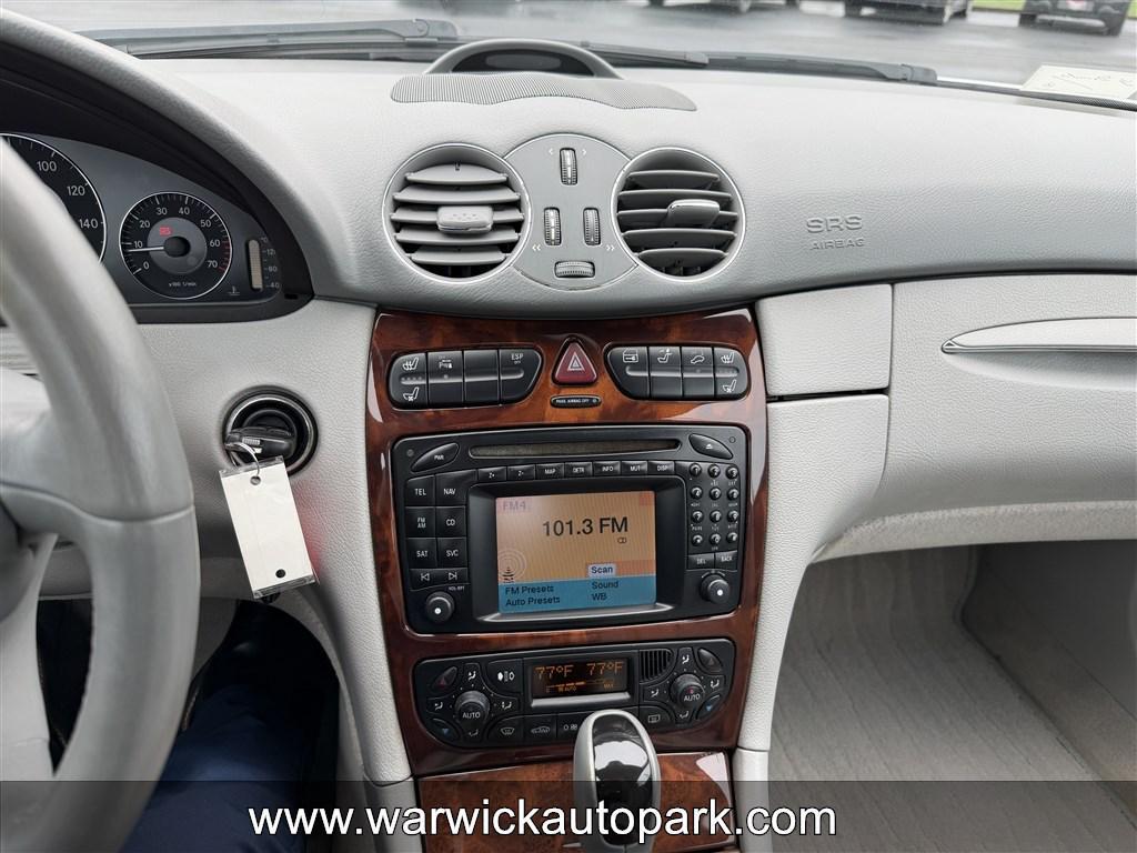 used 2004 Mercedes-Benz CLK-Class car, priced at $22,995