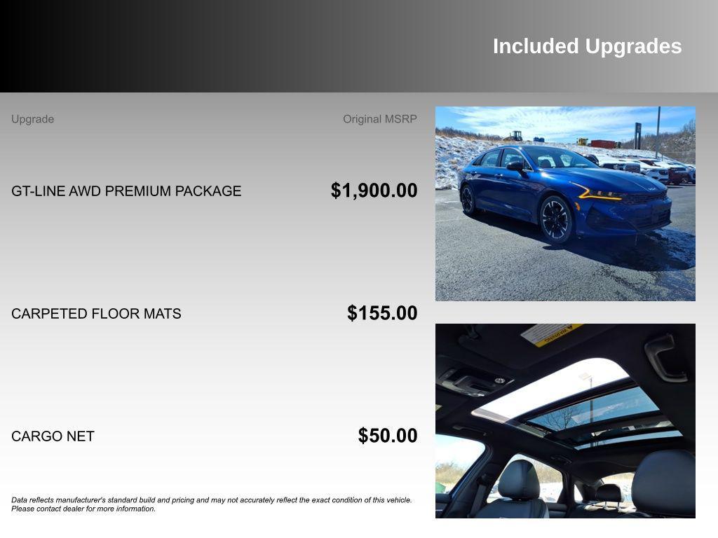 used 2022 Kia K5 car, priced at $23,752