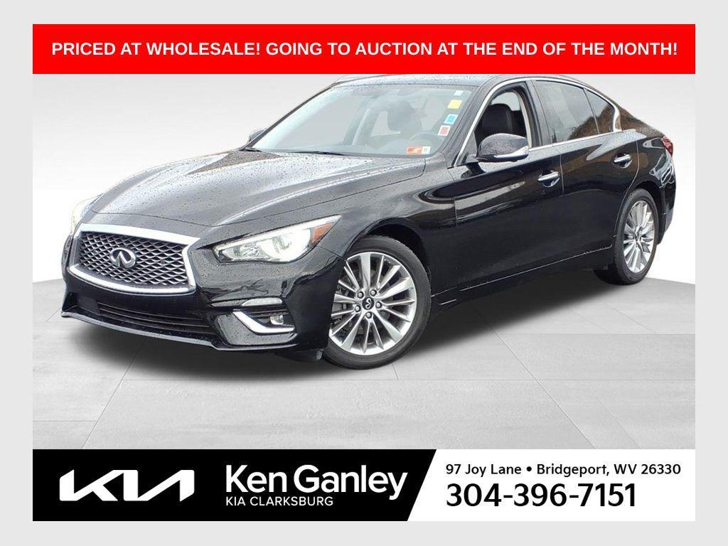 used 2021 INFINITI Q50 car, priced at $22,700