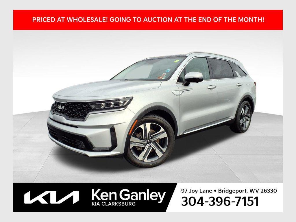 used 2023 Kia Sorento Plug-In Hybrid car, priced at $32,400