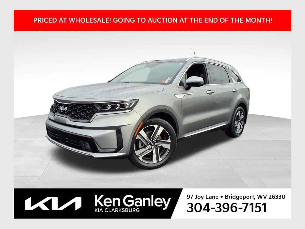 used 2023 Kia Sorento Plug-In Hybrid car, priced at $34,300