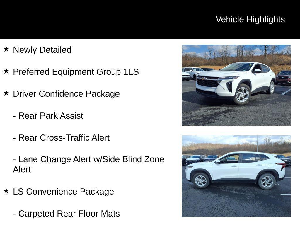 used 2024 Chevrolet Trax car, priced at $19,900