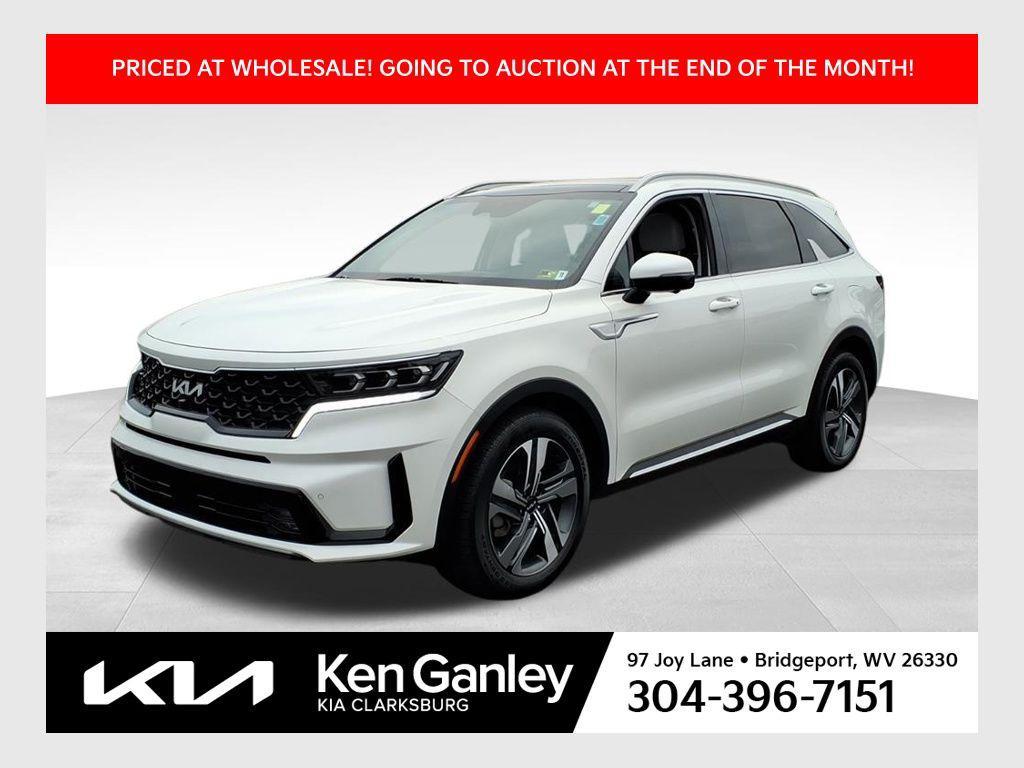 used 2023 Kia Sorento Plug-In Hybrid car, priced at $35,300