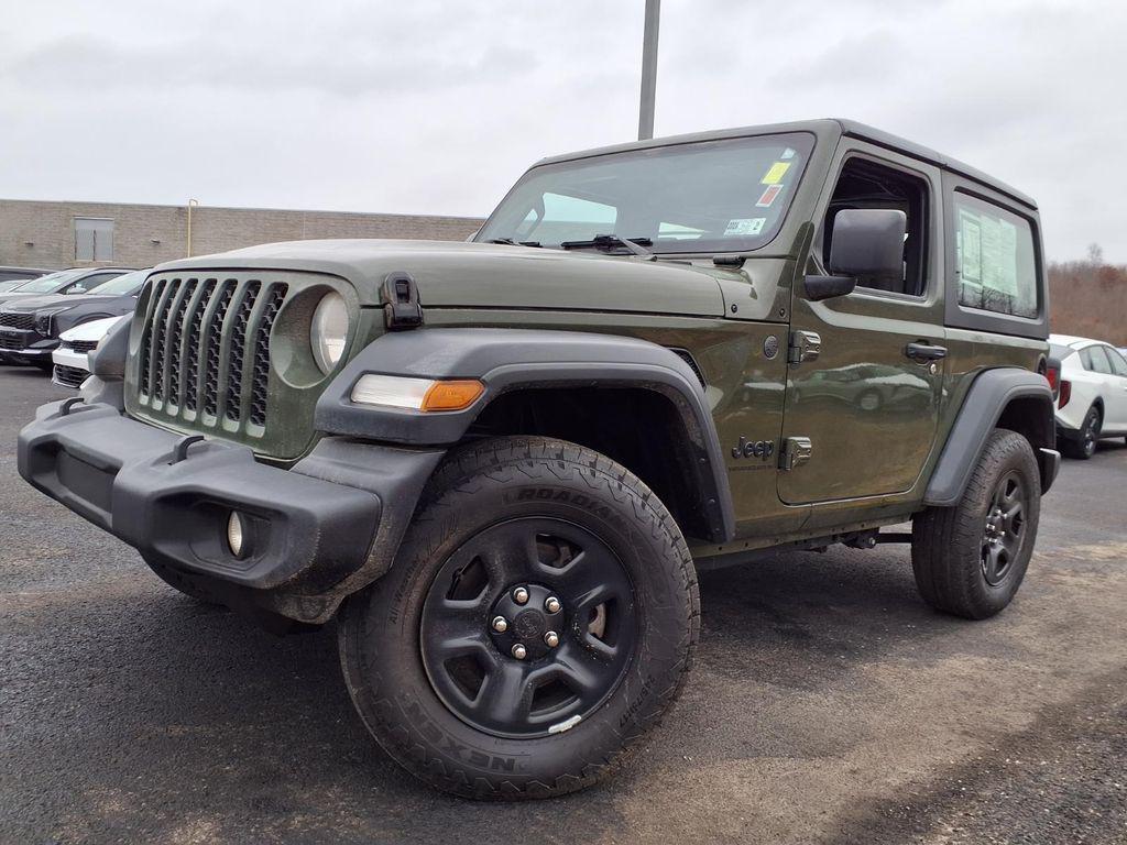 used 2024 Jeep Wrangler car, priced at $29,500