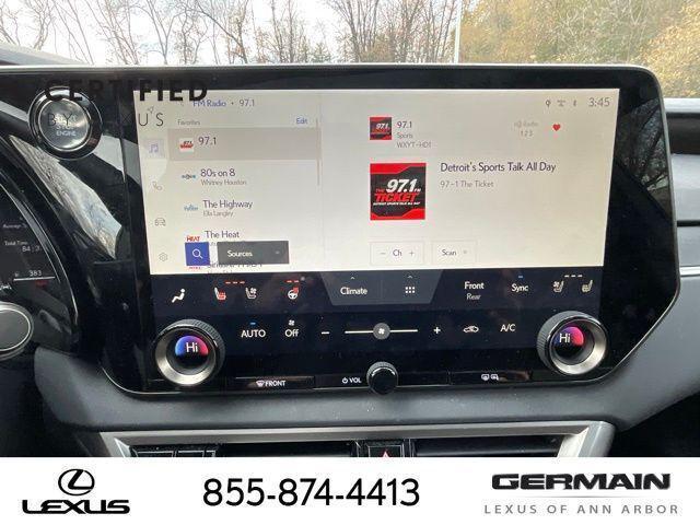 used 2025 Lexus RX 350 car, priced at $58,495