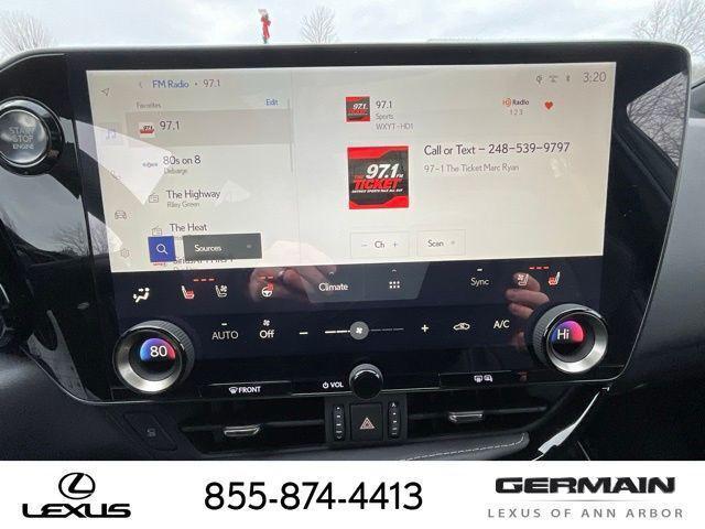 new 2026 Lexus NX 350 car, priced at $57,844