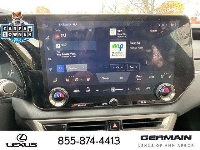 used 2023 Lexus RX 350 car, priced at $42,495