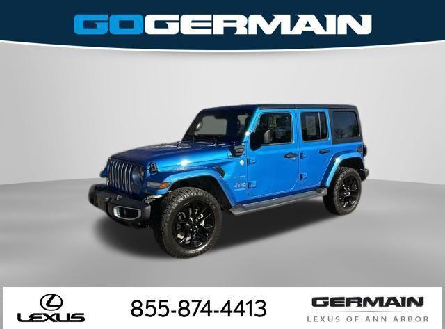 used 2021 Jeep Wrangler Unlimited 4xe car, priced at $22,495