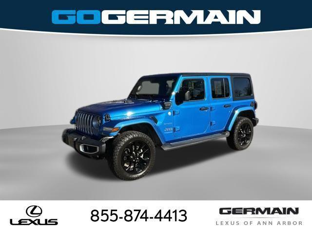 used 2021 Jeep Wrangler Unlimited 4xe car, priced at $21,995