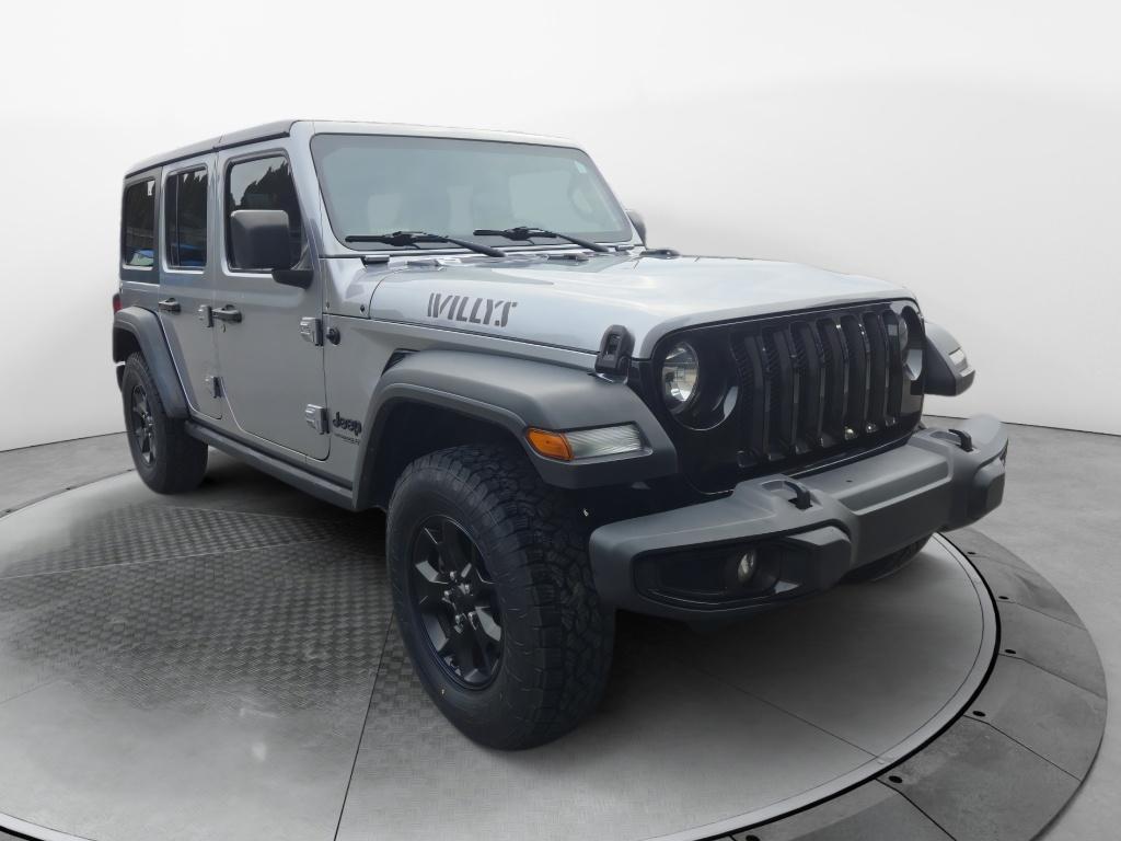 used 2021 Jeep Wrangler Unlimited car, priced at $24,821