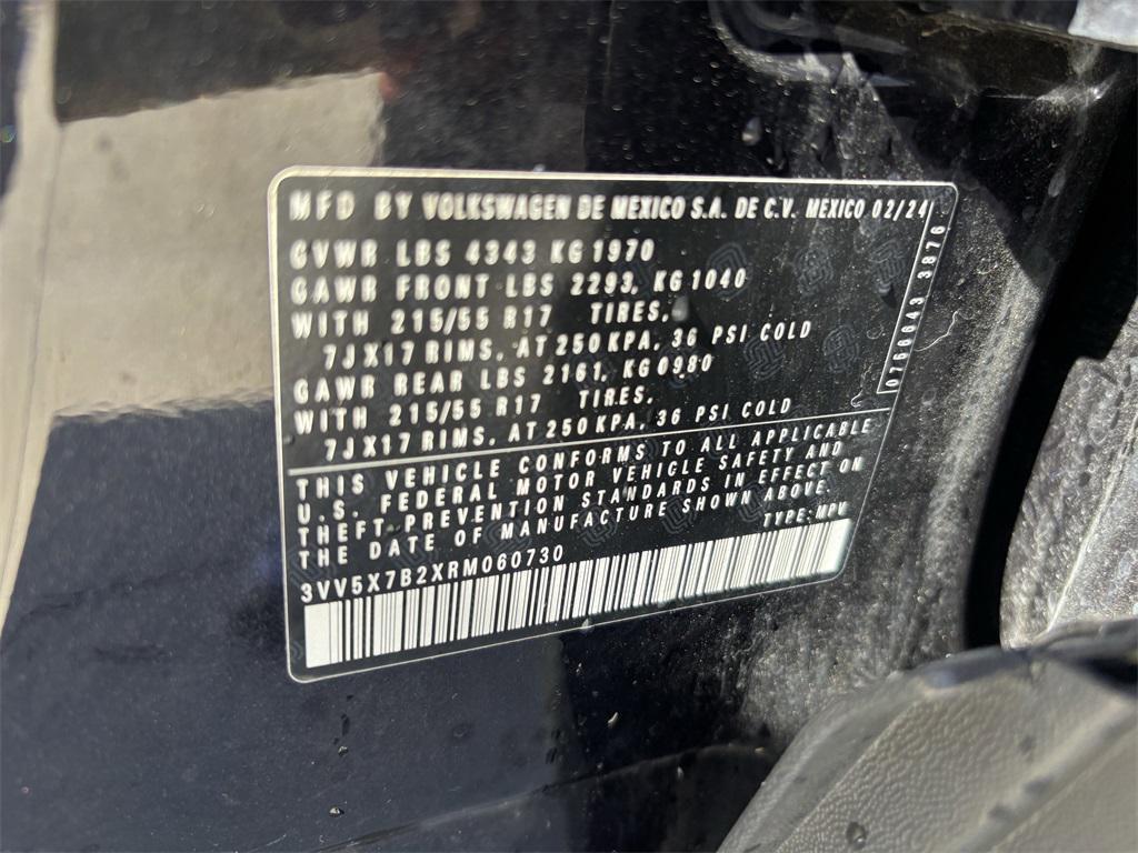 used 2024 Volkswagen Taos car, priced at $18,991