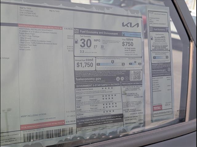 new 2025 Kia Soul car, priced at $22,257