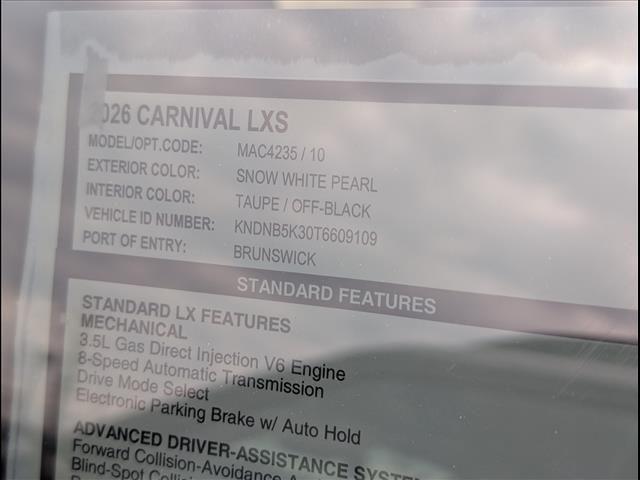 new 2026 Kia Carnival car, priced at $39,315