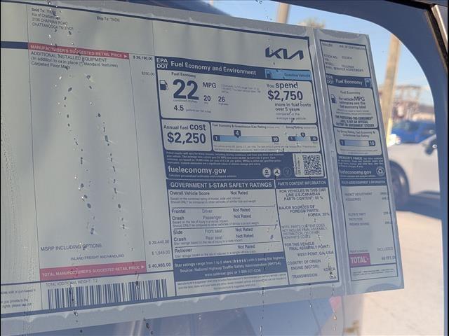 new 2027 Kia Telluride car, priced at $40,985