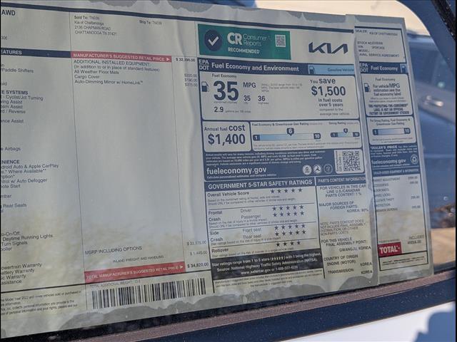 new 2026 Kia Sportage Hybrid car, priced at $33,190