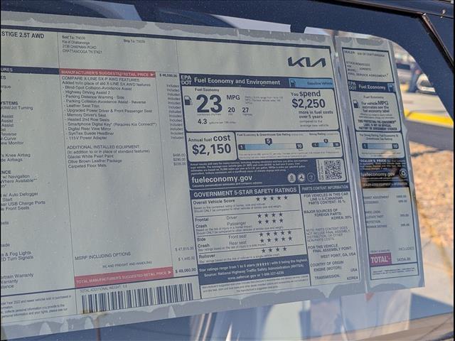 new 2026 Kia Sorento car, priced at $46,730