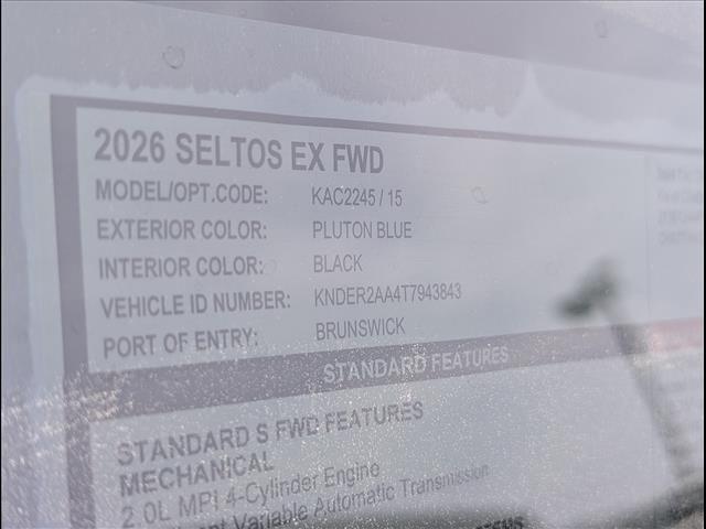 new 2026 Kia Seltos car, priced at $28,015