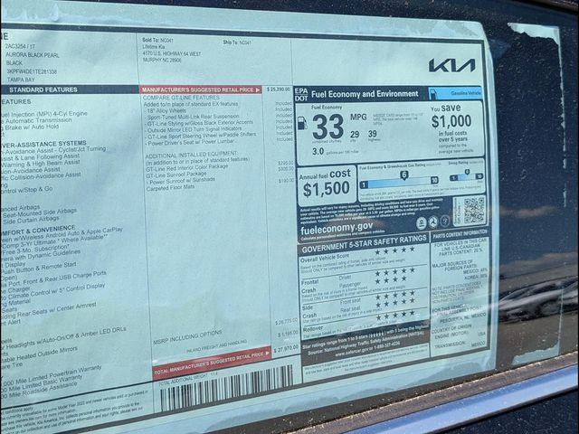 new 2026 Kia K4 car, priced at $25,796