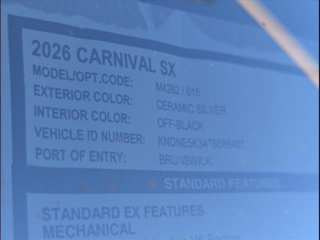 new 2026 Kia Carnival car, priced at $47,060