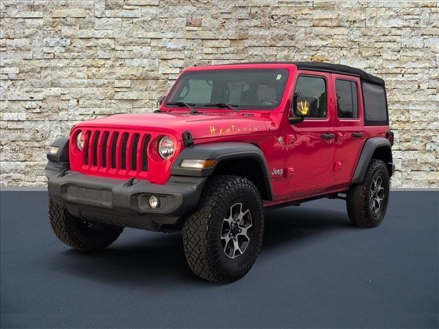 used 2018 Jeep Wrangler Unlimited car, priced at $17,996