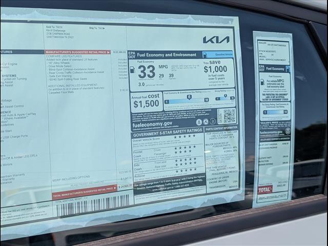 new 2026 Kia K4 car, priced at $23,655