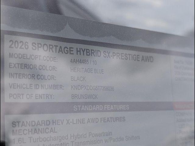 new 2026 Kia Sportage Hybrid car, priced at $40,255