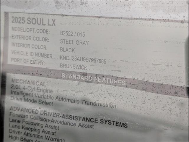 new 2025 Kia Soul car, priced at $21,749