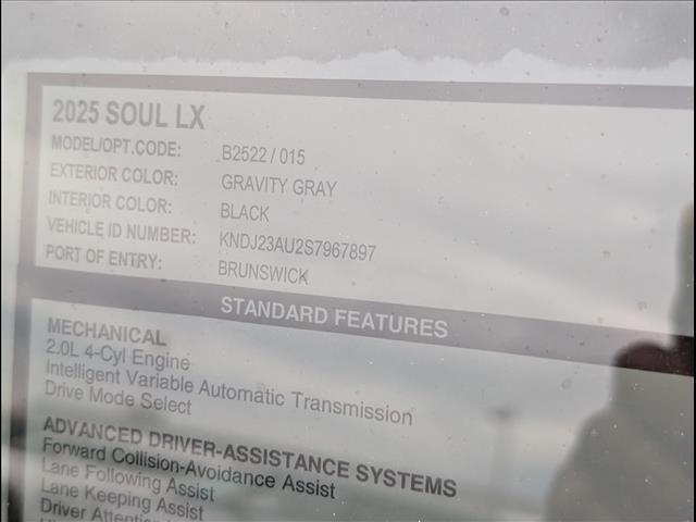 new 2025 Kia Soul car, priced at $21,749