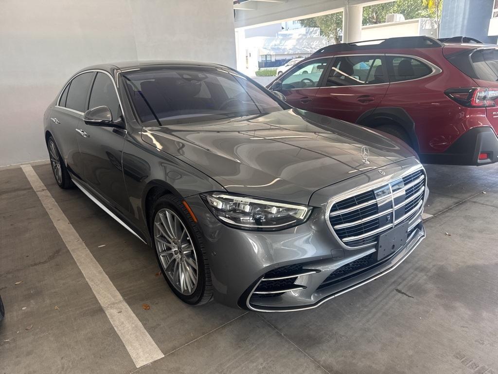 used 2022 Mercedes-Benz S-Class car, priced at $76,499