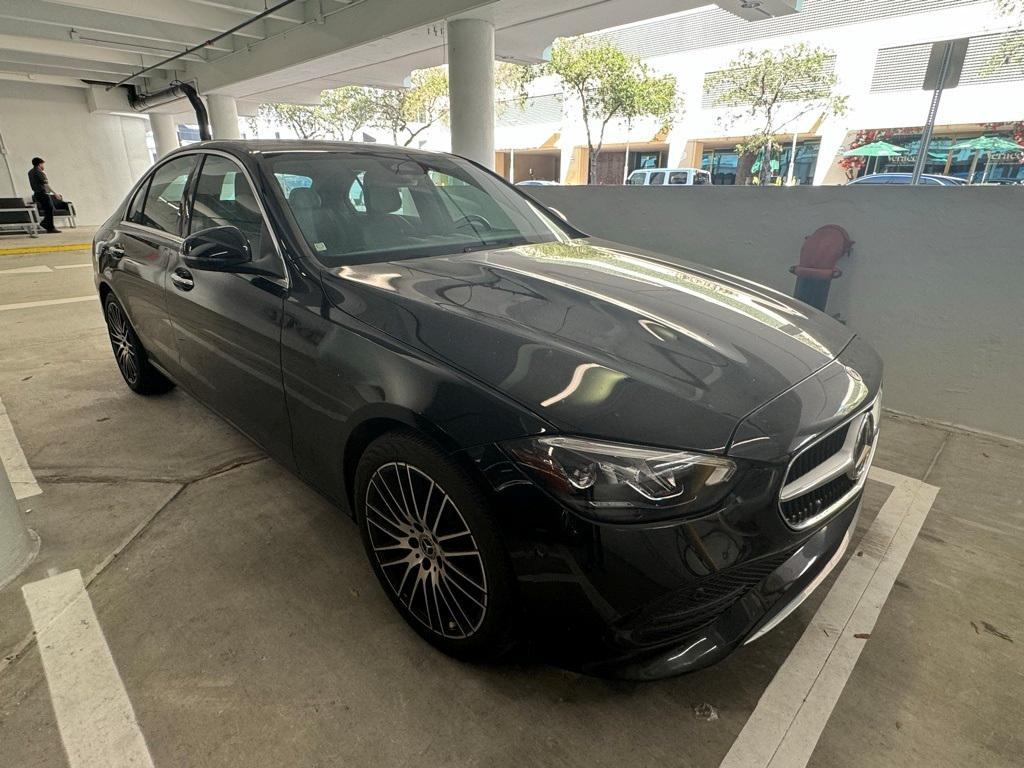 used 2023 Mercedes-Benz C-Class car, priced at $35,999